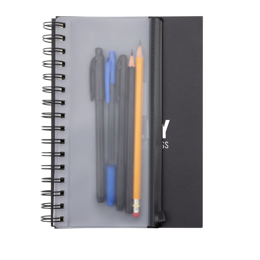Murtle Soft Cover Journal w/Zip Lock Pocket 1