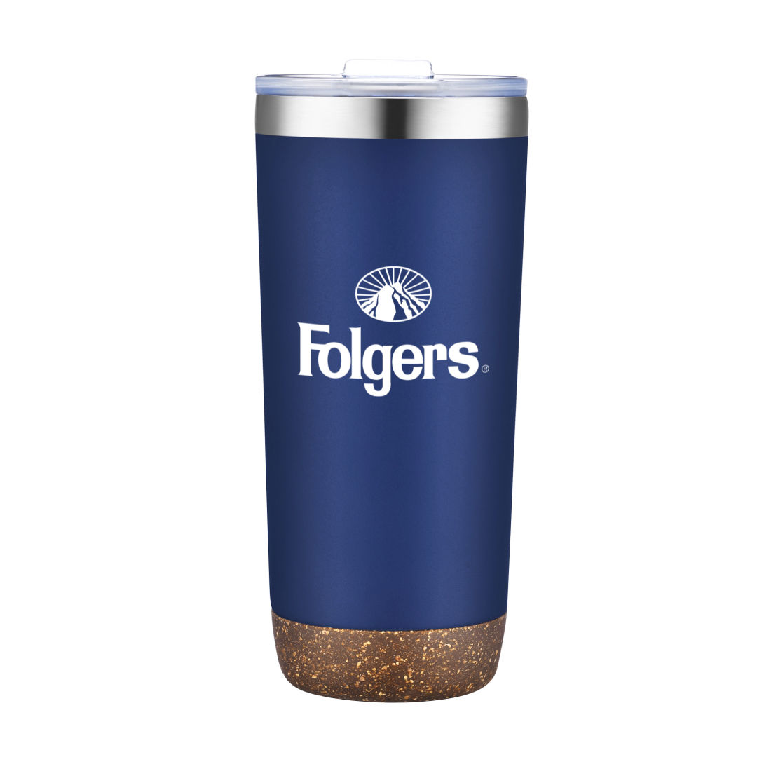Kira Vacuum Tumbler w/Cork Bottom - 22oz 1