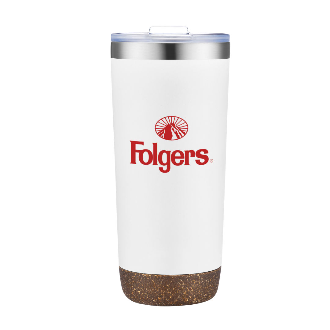 Kira Vacuum Tumbler w/Cork Bottom - 22oz 1
