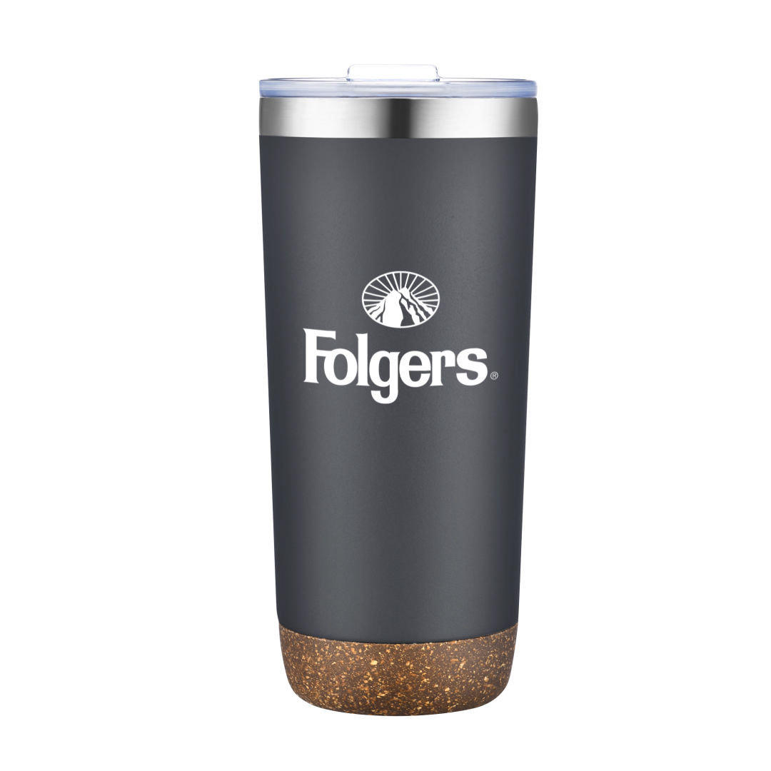 Kira Vacuum Tumbler w/Cork Bottom - 22oz 1