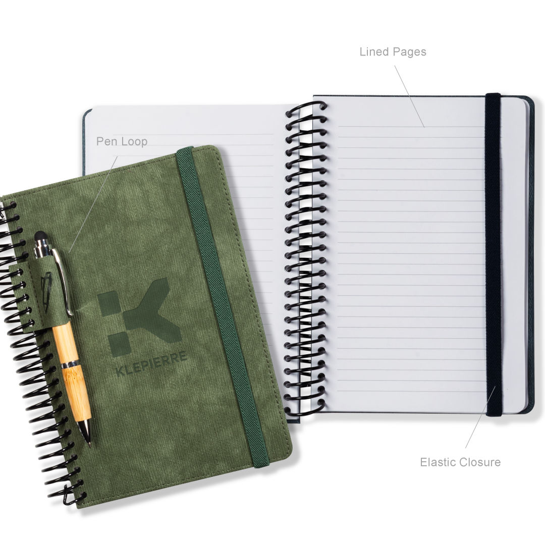 Savile Spiral Journal w/Pen Loop 1