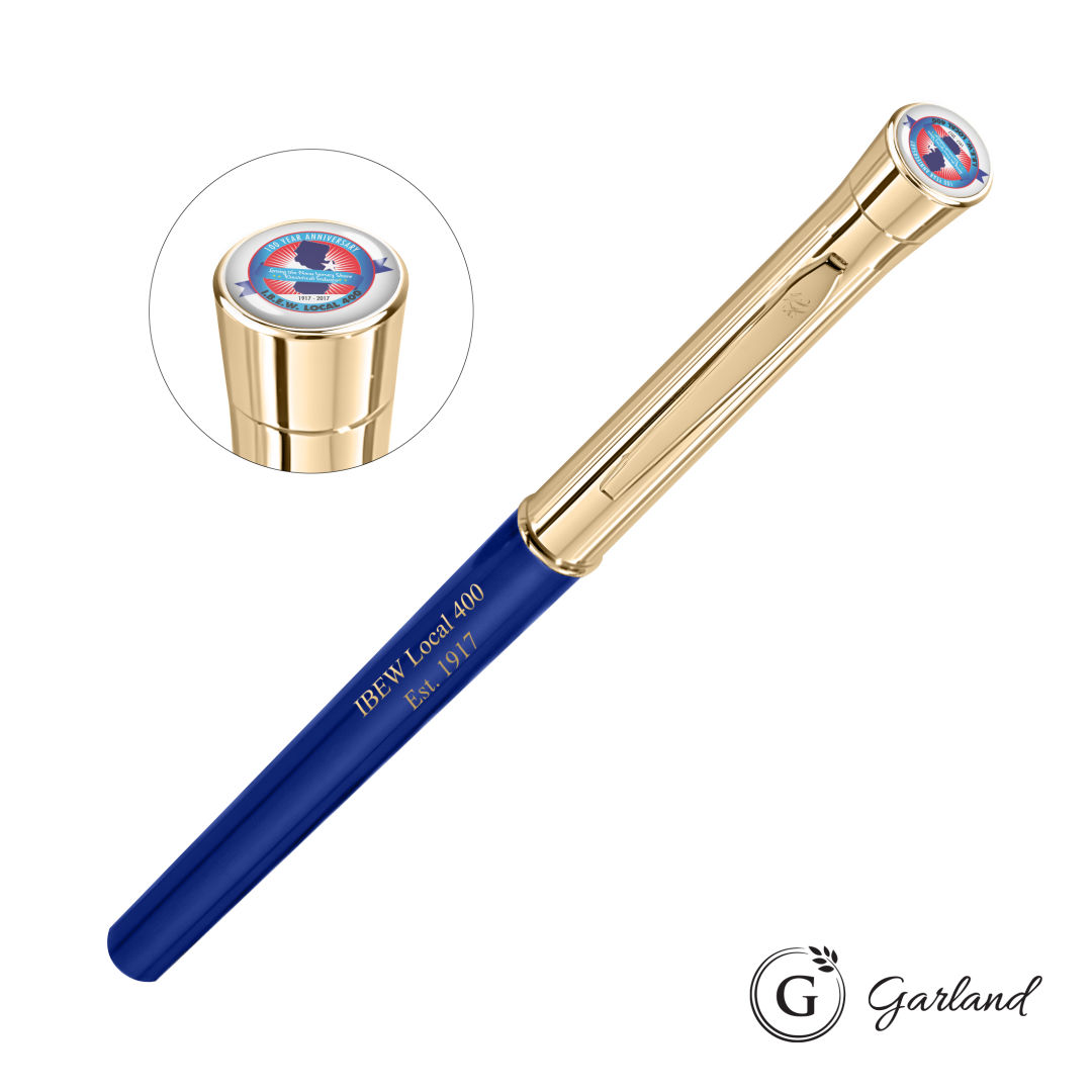 Garland® Monogram Custom Empire Felt Tip Pen - Gold Accent 1