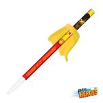 Pen Heroes™ Superhero Series Female w/Cape Pen - Yellow Pen Heroes™ Superhero Series Female w/Cape Pen - Yellow