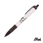 Widebody Grip Pen Glossy White Barrel - Matte 1 Widebody Grip Pen Glossy White Barrel - Matte 1