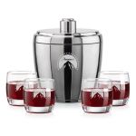 Pescara Ice Bucket & Nordic On-the-Rocks Set - Set of 5 Pescara Ice Bucket & Nordic On-the-Rocks Set - Set of 5