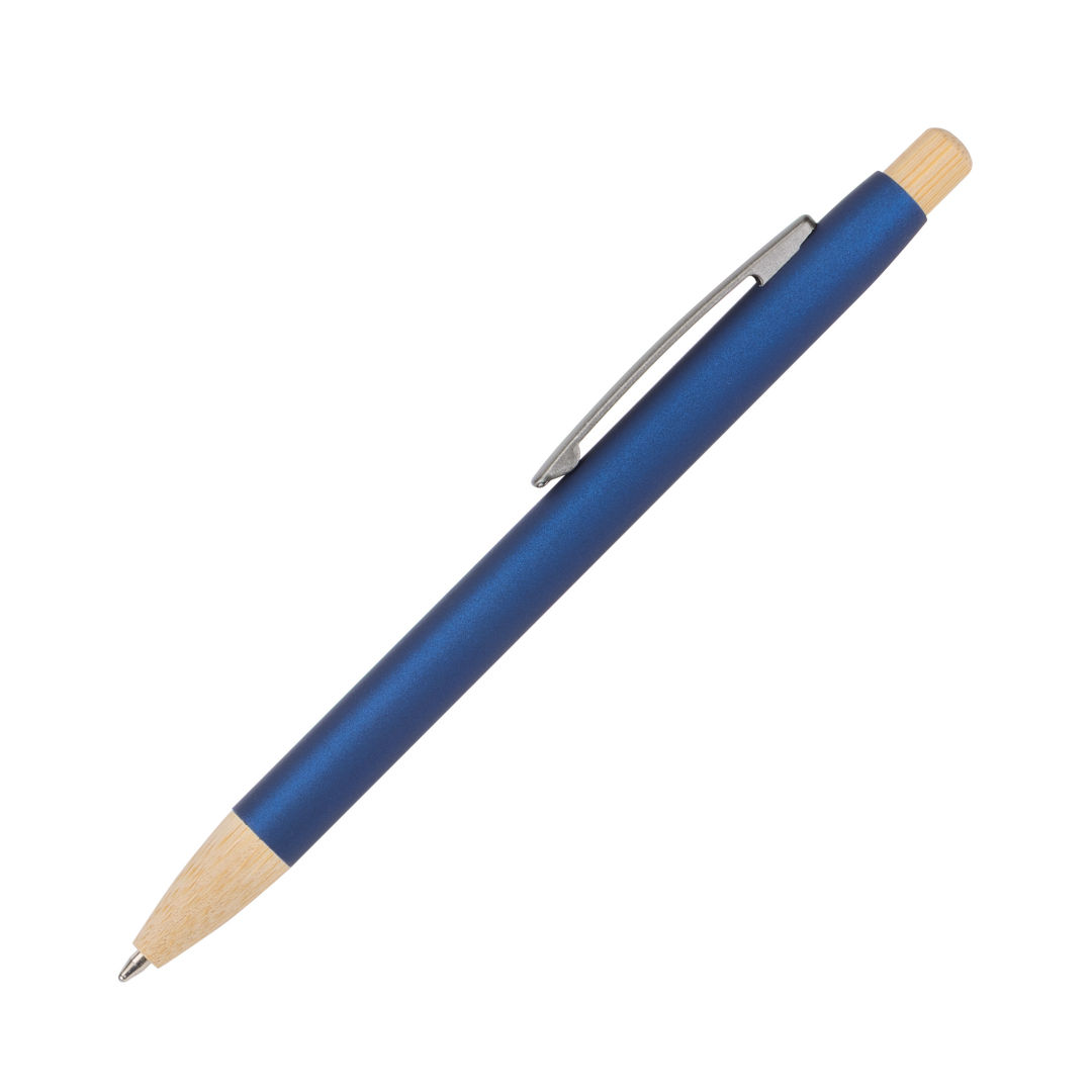 Charon Aluminum Ballpoint Pen w/Bamboo Clicker & Tip 1