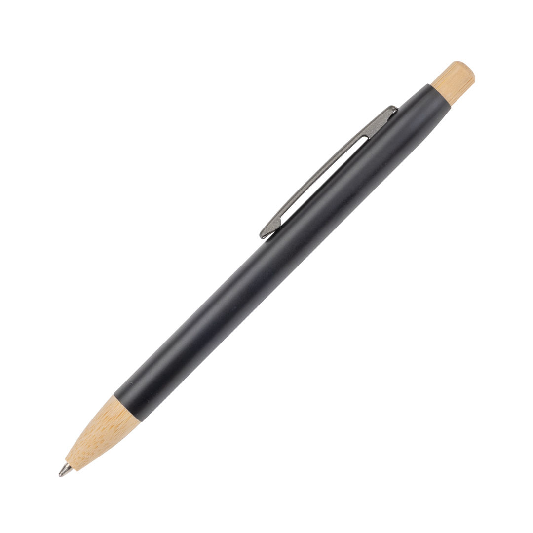 Charon Aluminum Ballpoint Pen w/Bamboo Clicker & Tip 1