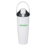 Carraway SS Tumbler w/Carrying Handle - 30oz - White / 30 oz Carraway SS Tumbler w/Carrying Handle - 30oz - White / 30 oz