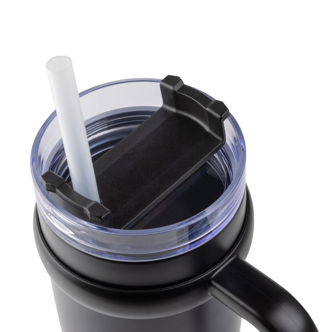 Aralia Tumbler w/Handle & Straw Lid - 30oz 1