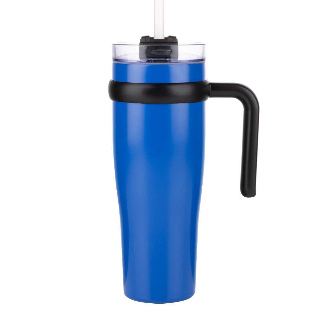 Aralia Tumbler w/Handle & Straw Lid - 30oz 1