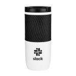 Sorolla SS Double Wall Tumbler w/Grip - 18oz - White / 18 oz Sorolla SS Double Wall Tumbler w/Grip - 18oz - White / 18 oz