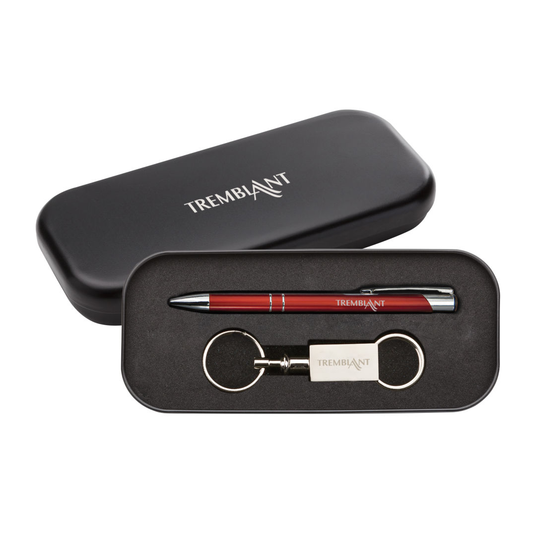 Clicker Pen/Keyring Gift Set 1