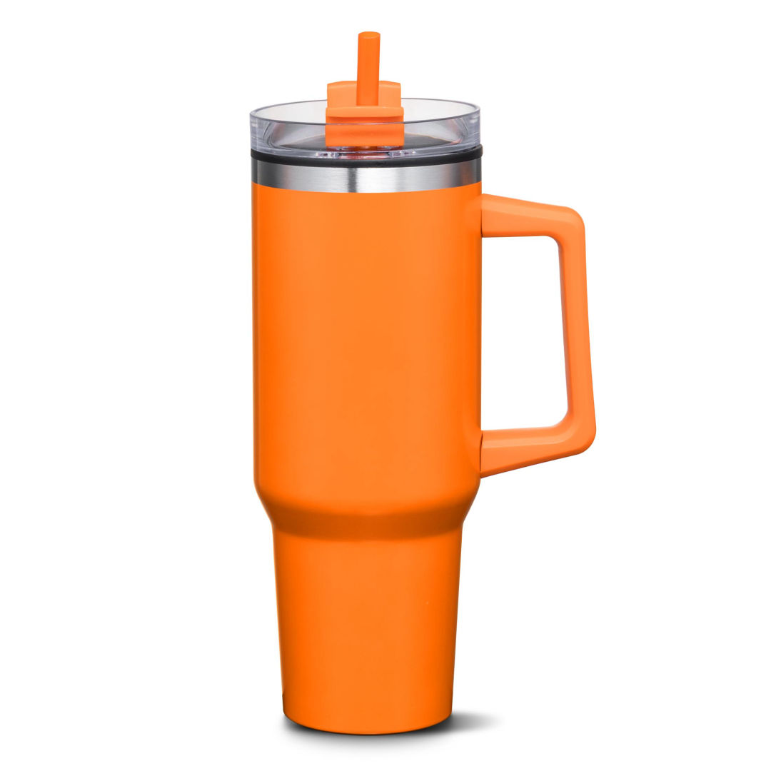 Benidorm Handle Travel Mug w/Straw - 40oz 1