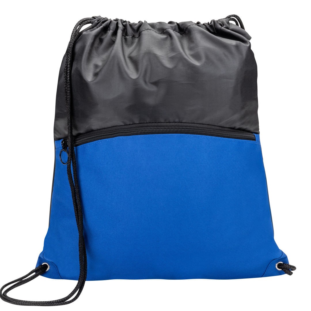 Jadis Drawstring Bag w/ Zipper Pocket 1