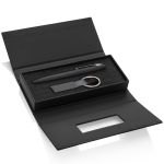 Banos pen/Keyring Gift Set - Blue (Blank) Banos pen/Keyring Gift Set - Blue (Blank)