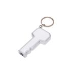 Key LED Flashlight / Keychain - White (Blank) Key LED Flashlight / Keychain - White (Blank)