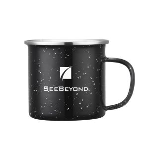 Wren Enamel Mug w/SS Rim - 16oz 1 Wren Enamel Mug w/SS Rim - 16oz 1