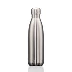 Pin Bottle - 16oz - Silver / 2.75 x 10.37 (Blank) Pin Bottle - 16oz - Silver / 2.75 x 10.37 (Blank)