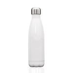Pin Bottle - 16oz - White / 2.75 x 10.37 (Blank) Pin Bottle - 16oz - White / 2.75 x 10.37 (Blank)
