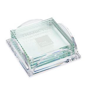 Rockford Coasters - Set of 4 on Herning Clear 1 Rockford Coasters - Set of 4 on Herning Clear 1