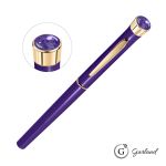 Garland® Color Aura Rollerball Pen - Gold Accent - Purple / Gold (Blank) Garland® Color Aura Rollerball Pen - Gold Accent - Purple / Gold (Blank)