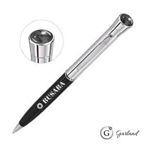 Garland® Monogram Aura Twist Ballpoint Pen - Chrome 1 Garland® Monogram Aura Twist Ballpoint Pen - Chrome 1