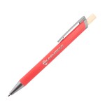 Shearwater Ballpoint Pen w/Bamboo Clicker - Red Shearwater Ballpoint Pen w/Bamboo Clicker - Red