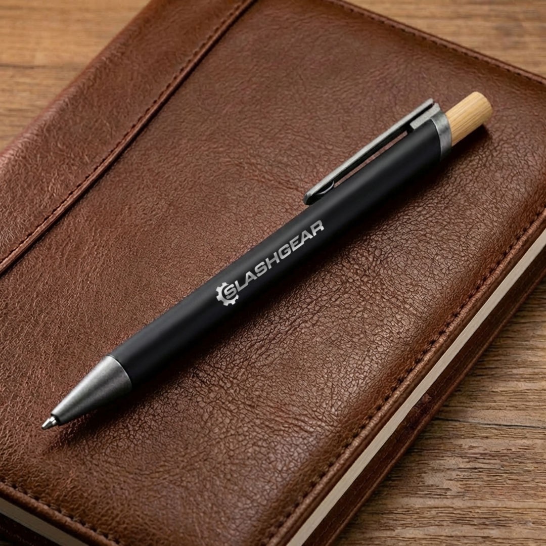 Shearwater Ballpoint Pen w/Bamboo Clicker 1