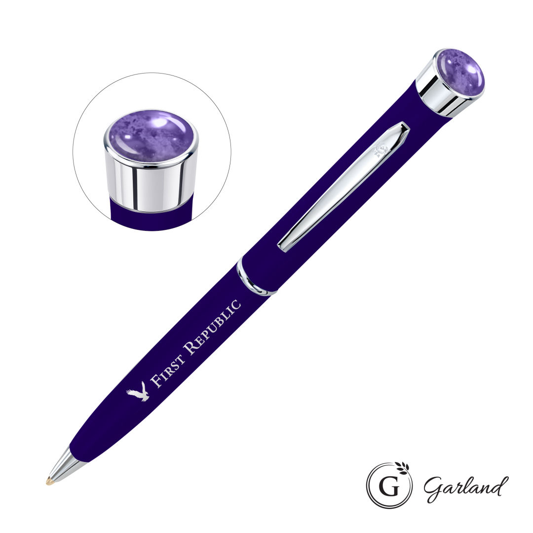 Garland® Color Matte Aura Twist Pen - Chrome 1