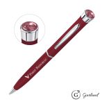 Garland® Color Matte Aura Twist Pen - Chrome - Matte Red / Chrome Garland® Color Matte Aura Twist Pen - Chrome - Matte Red / Chrome