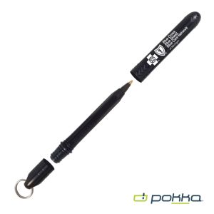 Pokka® Pocket Pen w/Dock & Chrome Keyring 1 Pokka® Pocket Pen w/Dock & Chrome Keyring 1