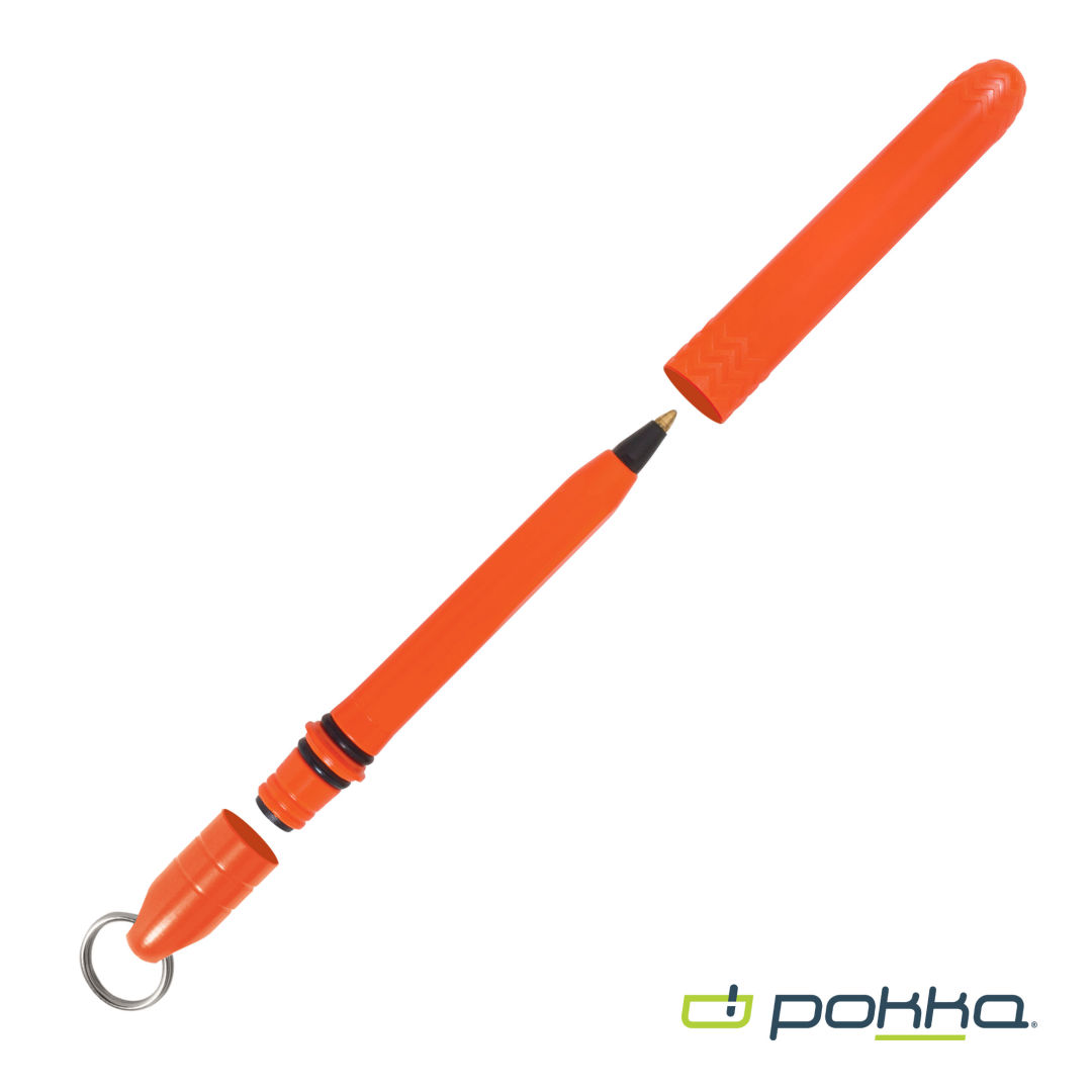 Pokka® Pocket Pen w/Dock & Chrome Keyring 1