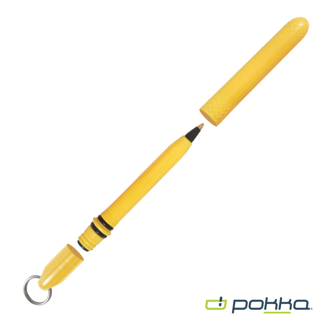 Pokka® Pocket Pen w/Dock & Chrome Keyring 1