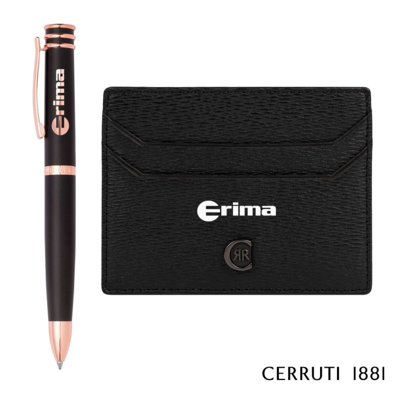 Cerruti 1881® Bond Card Holder & Austin Ballpoint Pen Set 1 Cerruti 1881® Bond Card Holder & Austin Ballpoint Pen Set 1
