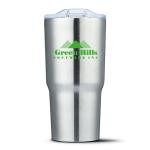Gilbey Double Wall Tumbler - 20oz - Silver / 3.62 x 7.43 Gilbey Double Wall Tumbler - 20oz - Silver / 3.62 x 7.43