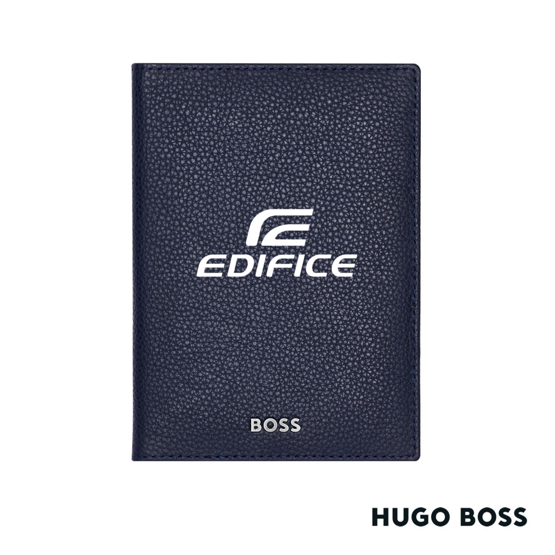 Hugo Boss® Classic Grained Passport Holder 1