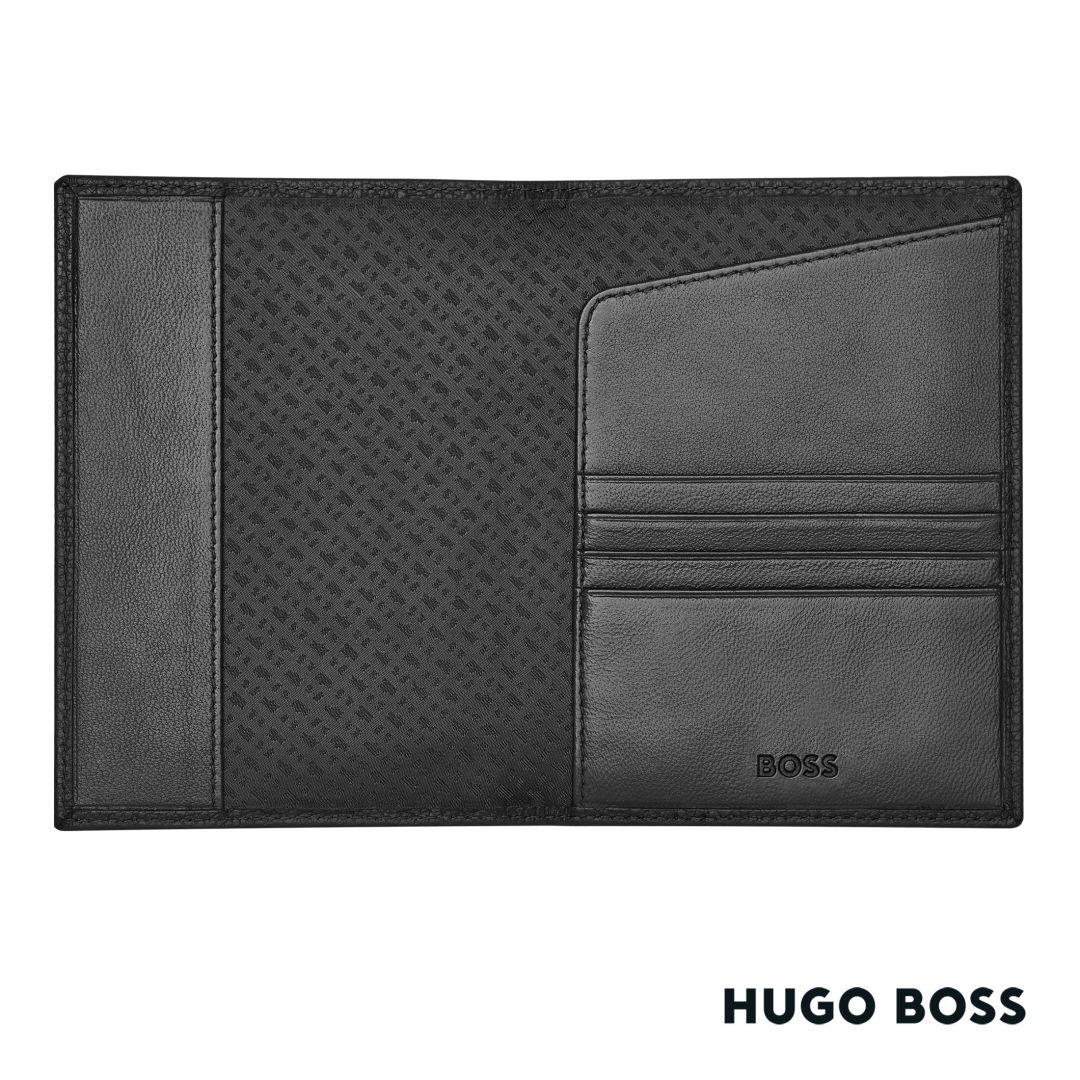 Hugo Boss® Classic Grained Passport Holder 1