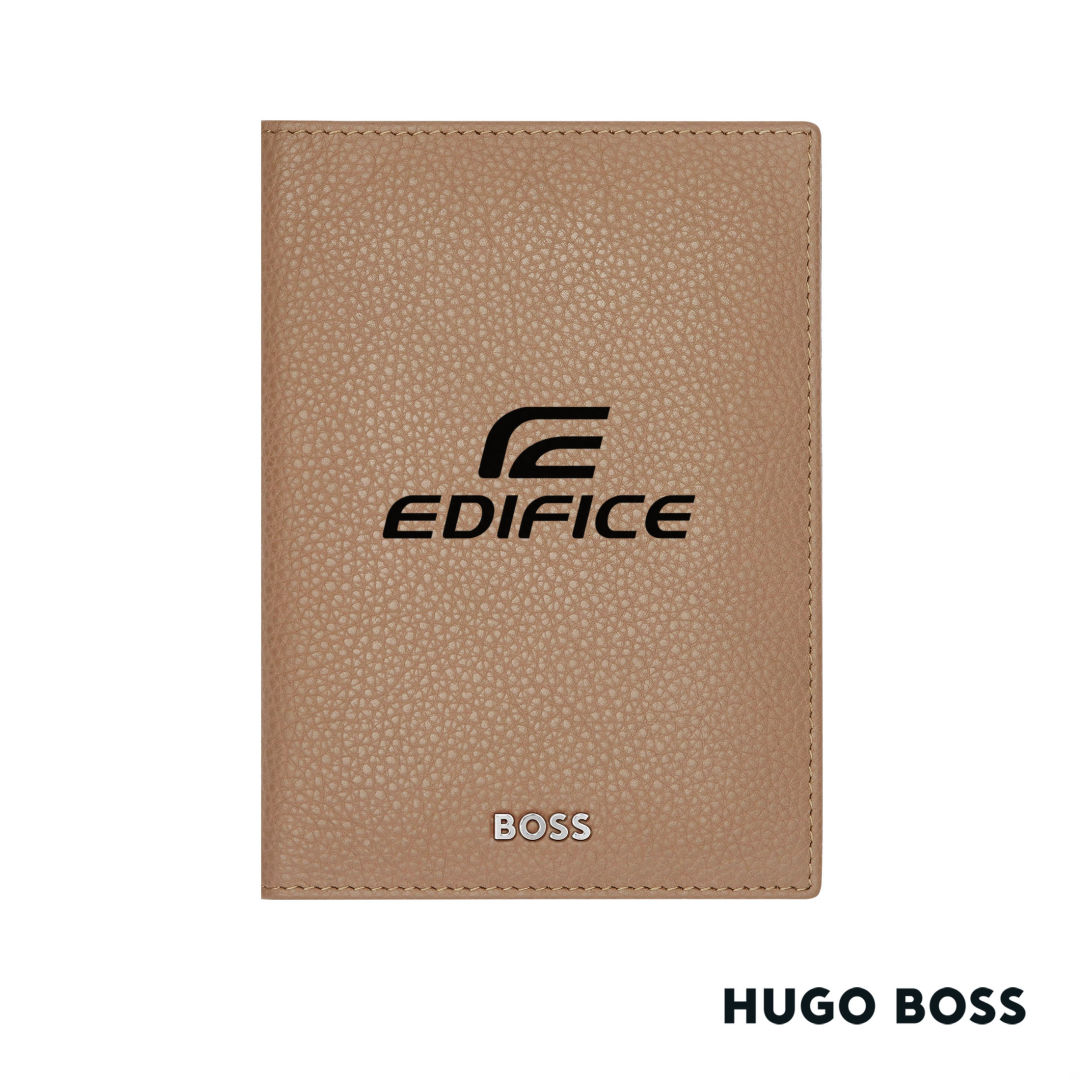 Hugo Boss® Classic Grained Passport Holder 1