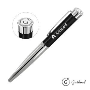 Garland® Executive Monogram Rollerball Pen - Chrome 1 Garland® Executive Monogram Rollerball Pen - Chrome 1