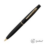 Garland® Hamilton Ballpoint Pen - Gold Accent - Matte Black / Gold (Blank) Garland® Hamilton Ballpoint Pen - Gold Accent - Matte Black / Gold (Blank)