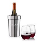 Milano Wine Cooler & Stanford Stemless Wine Set 1 Milano Wine Cooler & Stanford Stemless Wine Set 1