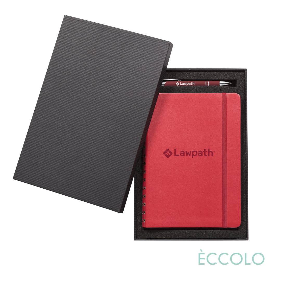 Eccolo® Kabuki Spiral Journal/Kurt Pen/Stylus Gift Set 1