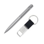 Venitzia Pen/Keyring Gift Set - Silver Venitzia Pen/Keyring Gift Set - Silver