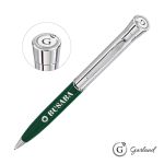 Garland® Monogram Twist Ballpoint Pen - Chrome - Green / Chrome Garland® Monogram Twist Ballpoint Pen - Chrome - Green / Chrome
