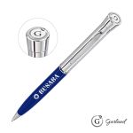 Garland® Monogram Twist Ballpoint Pen - Chrome - Blue / Chrome Garland® Monogram Twist Ballpoint Pen - Chrome - Blue / Chrome