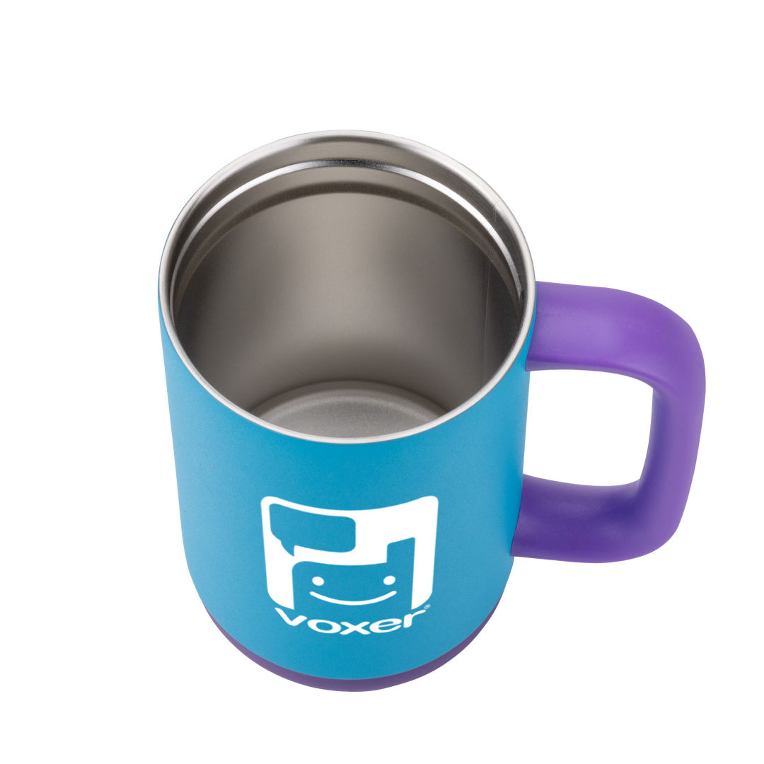 Abelia SS Sip & Twist Lid Mug w/Straw - 16oz 1