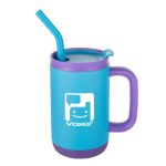 Abelia SS Sip & Twist Lid Mug w/Straw - 16oz 1 Abelia SS Sip & Twist Lid Mug w/Straw - 16oz 1