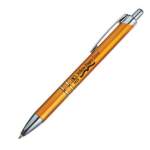 Velocity Click-action Pen - Gold PMS 7563C Velocity Click-action Pen - Gold PMS 7563C