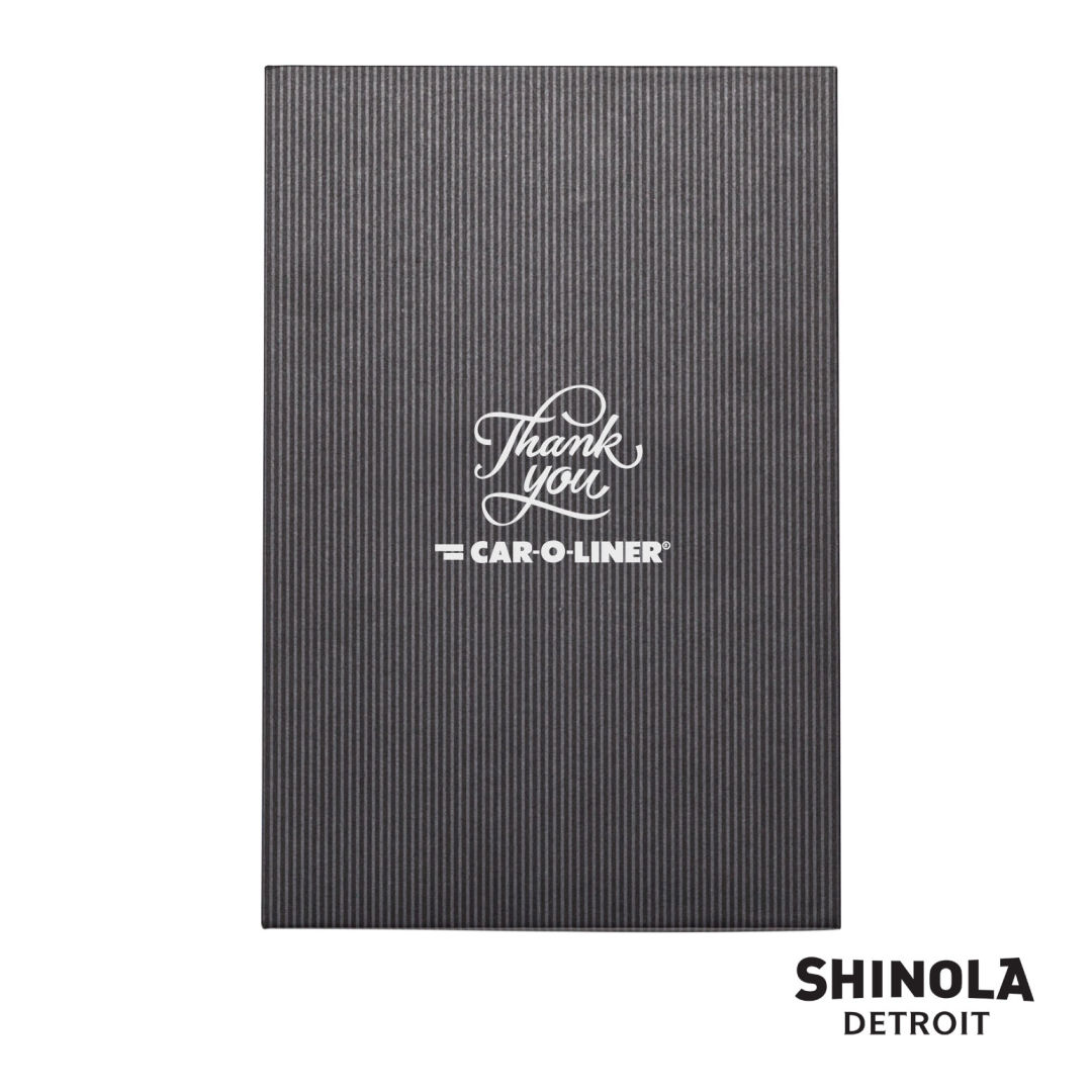 Shinola® HardCover Journal/Clicker Pen Gift Set - (M) 1