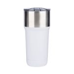 Hallein Double Wall Ceramic Lined Tumbler - 20oz - White (Blank) Hallein Double Wall Ceramic Lined Tumbler - 20oz - White (Blank)